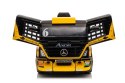 Auto Na Akumulator Mercedes + Naczepa XMX622B Zółty LCD