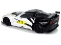 Auto Sportowe Wyścigowe R/C 1:18 Corvette C6.R Biały 2.4 G Światła